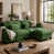 Chenille verte