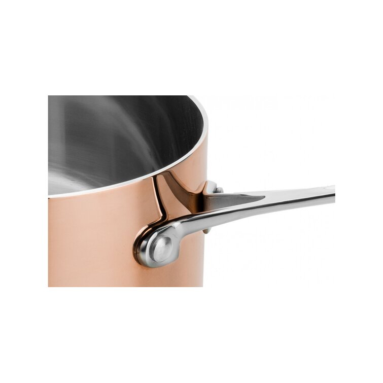 Casserole 1 handle 16 cm Stainless Steel - Gourmet - Cookware