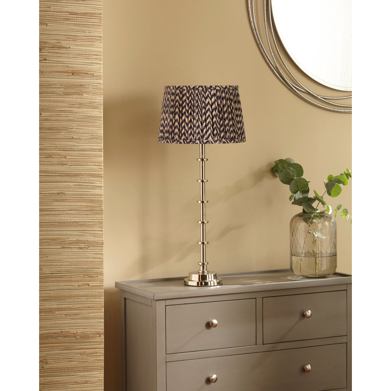 Mio Empire Cotton Lamp Shade ( Uno ), 19cm H x 30cm W x 30cm D, Blue