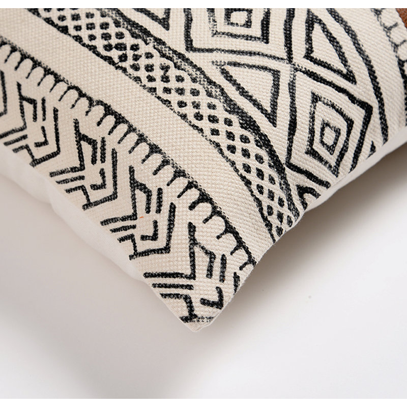 Kambre Patchwork Cotton Pillow Cover