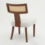 Ensemble de 2 chaises de salle à manger de style Mid-Century moderne, tables non incluses-1486810962