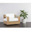 Tahiti Outdoor Teak Swivel Lounge Chair