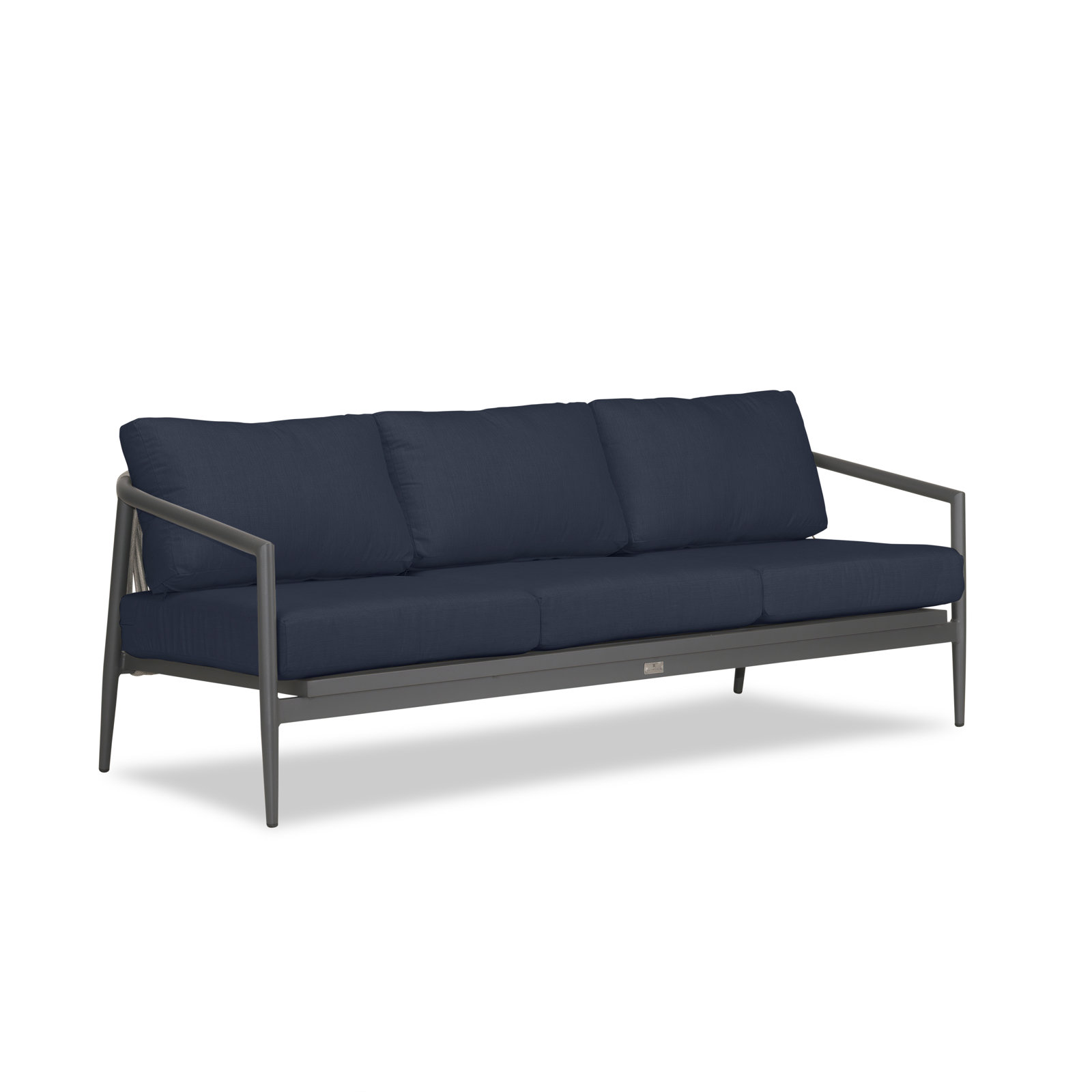 Delaine 83" Sunbrella® Patio Sofa, Spectrum Indigo Sunbrella®, Slate