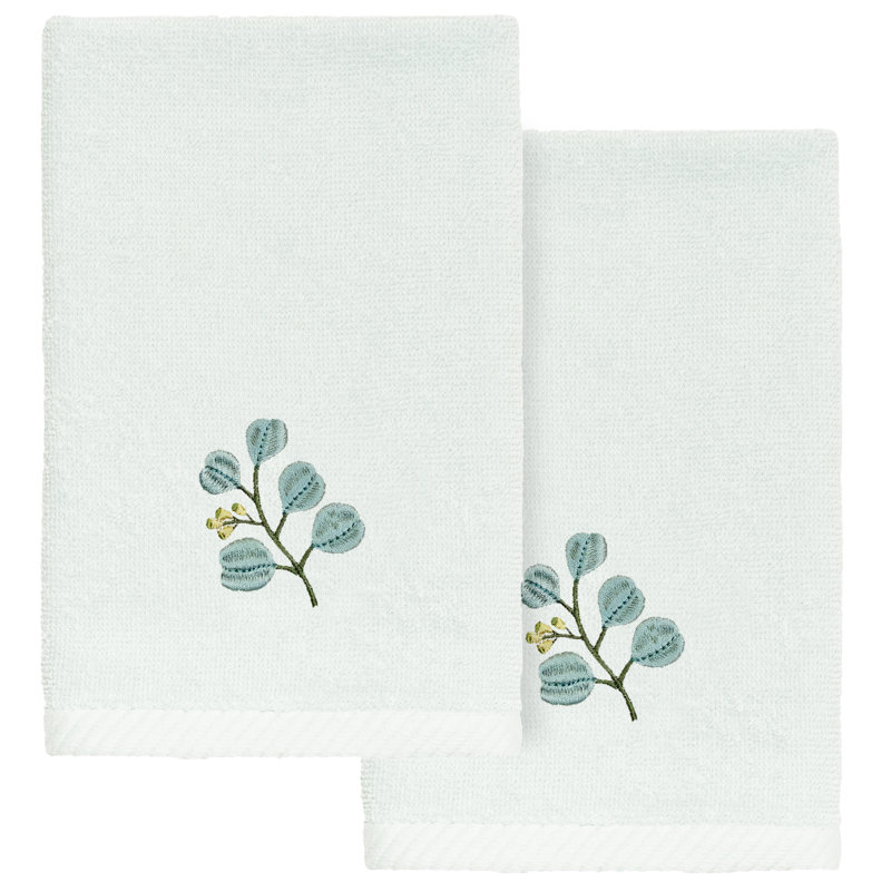  Botanica Turkish Cotton Fingertip Towel, Aqua