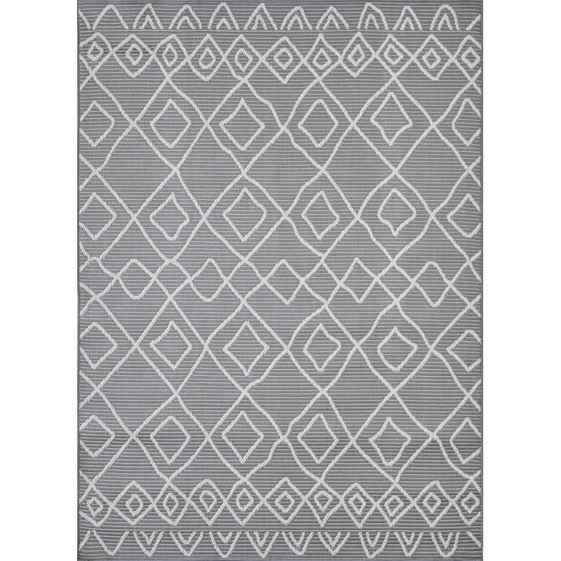Tapis gris Destiny Calvyn, Rectangle 4 pi x 6 pi