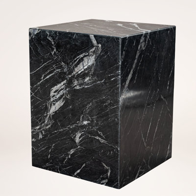 Jakylah Marble Plinth by Orren Ellis
