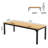 Pallas 78.74'' Extra Long Double Computer Desk for Workstation-919627032