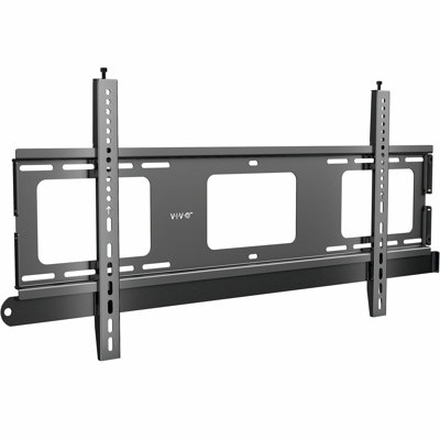 Support mural TV fixe robuste VIVO PRO Premium, pour écrans de 43 à 75 pouces, supporte jusqu'à 80 kg (176 lb)