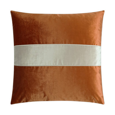 Iridescence Band Square Pillow Cover & Insert