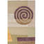 Tapis en laine à motif abstrait touffeté à la main Charbonneau-1965991458
