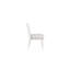Table ronde extensible avec 4 chaises blanches Ladderback