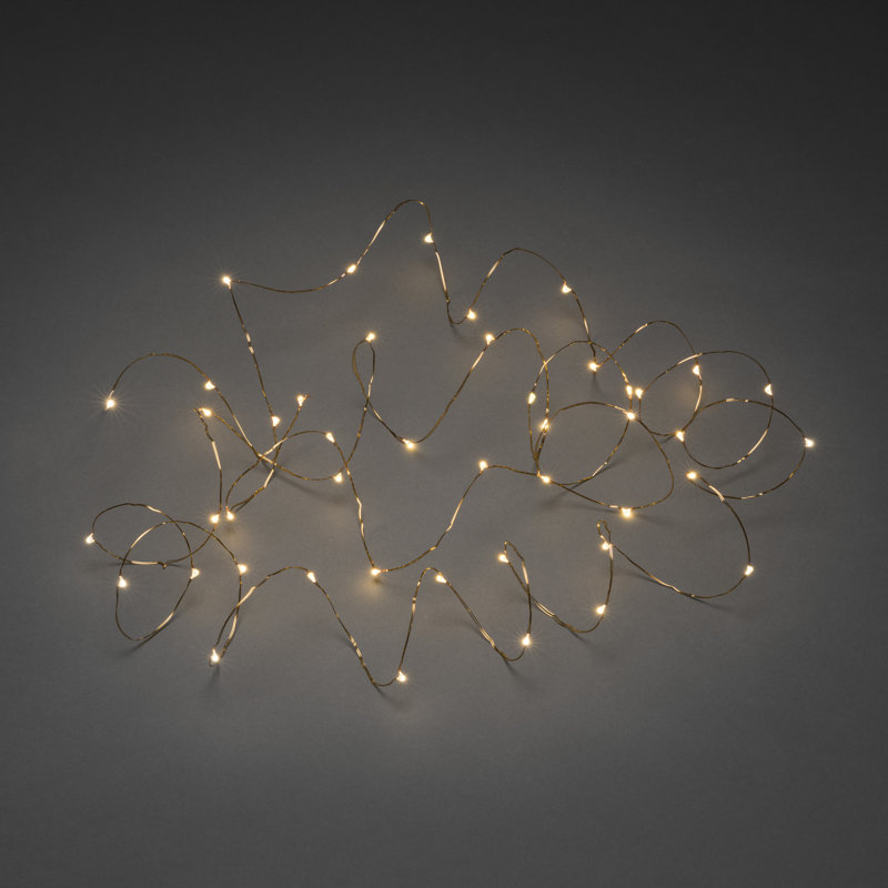 990cm LED 50 - Bulb Fairy String Light, Amber White