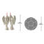 Angels 2 Piece Polyresin Tabletop Candlestick Set