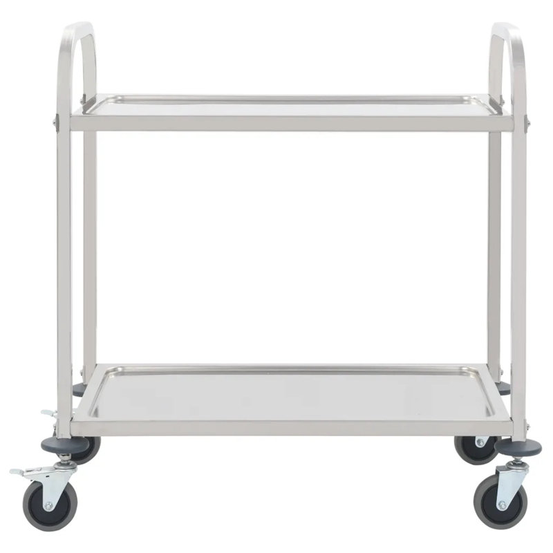 Metal Bar Cart, 83.5cm H x 45cm W x 87cm D