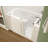 Therapeutic Tubs 30 in. x 60 in. Right Drain Quick Fill Walk-In Air Tub in White-11831237-11831238