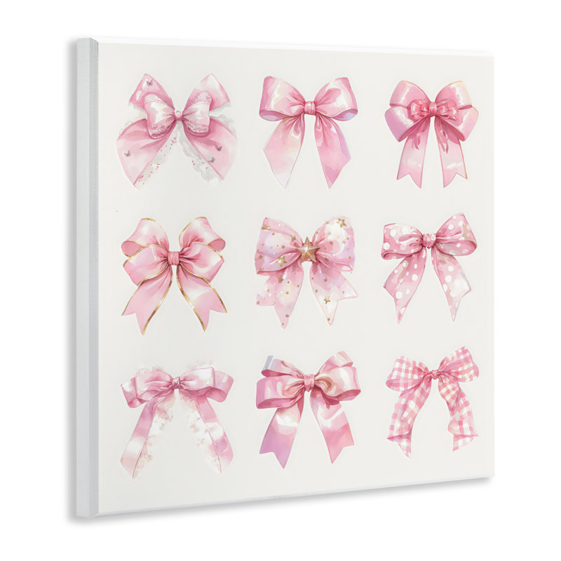 Ribbon Bow Styles Grouping, plaque par Creative Studio