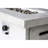 Concrete Outdoor Fire Pit With Propane/natural Gas, 24'' H, 50000 , Gray Modern Finish H Table, Rustproof, Look