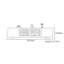 Meuble télé simple en bois massif de style crème moderne-104904034