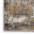 Abstract Machine Made Power Loom Polyester/Polypropylene Area Rug in Gray/Ivory/Golden Beige-461953330