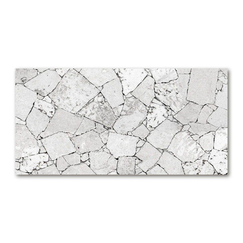 A Stone Wall - Wrapped Canvas Print