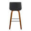 Tabouret de bar à hauteur fixe Santi - ensemble de 2-103486109