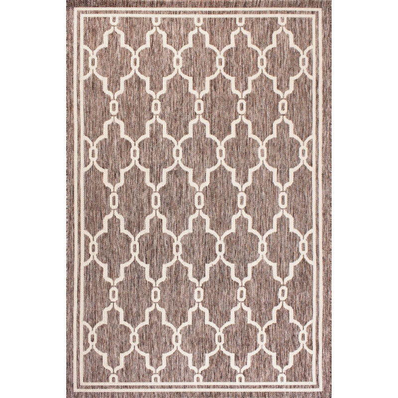 Antronette Geometric Indoor / Outdoor Area Rug, Runner 60 x 120cm