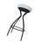 29'' Floral Print Counter Height Bar Stool with Footrest, Set of 2, Upholstered Round Barstools for Kitchen and Dining Room-1445419969