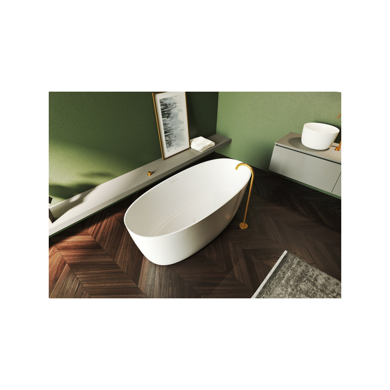 1650mm x 770mm Soaking Acrylic Bathtub