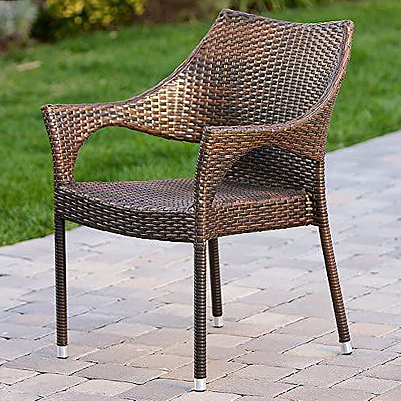 Chaise d'extérieur en résine, 52637,00MBRN KD MP4