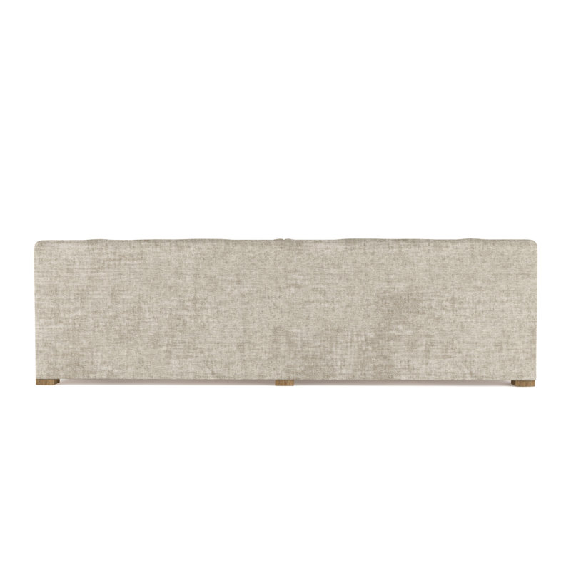 Canapé Crosby, H 32,5 po x l 120 po x P 38 po, Patiné, Velours écrasé huître