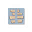 «Embossed Blocks II» par Michael Willett, reproduction d'art sur toile-1186203863