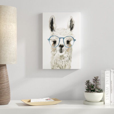 " Hip Llama II " Acrylic Painting