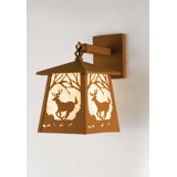 Rustic Lodge 1 - Light Outdoor Wall Lantern