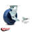 Solid Polyurethane Caster with Roller Bearing and Brake/Swivel Lock