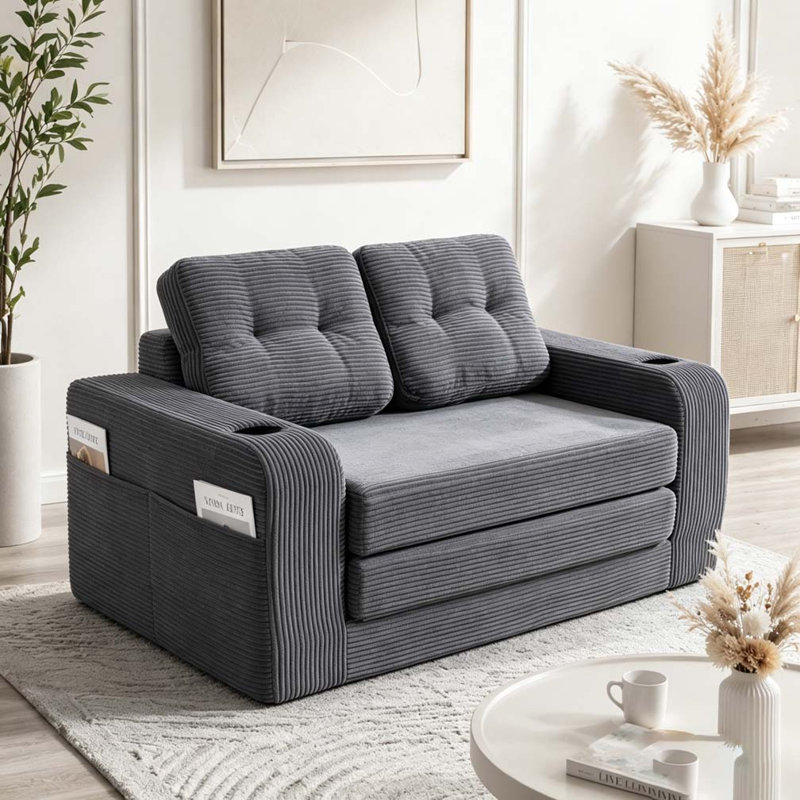 Canapé convertible, Gray
