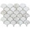 Carreau de mosaïque en pierre composite auto-adhésif 11,88 po x 9,25 po Séoul
