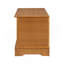 Coffre de rangement en cèdre de 101,6 cm (40 po), style traditionnel, pour draps, souvenirs et vêtements, fini miel