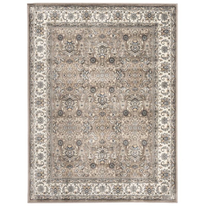 Carolus Viscose Pile Oriental Rug, Rectangle 2'2" x 3'7"