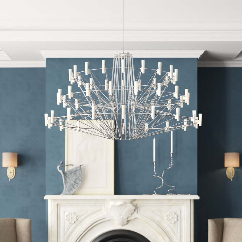 Coppélia LED Chandelier, Small, Black