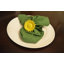 Ensemble de 8 rondelles de serviette (tournesol jaune, antique)-387534288