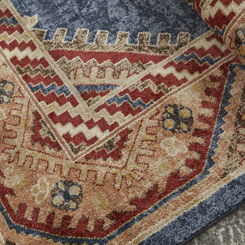 Isanotski Performance Oriental Rug, Rectangle 6'7" x 9'