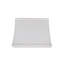 Abat-jour rectangulaire en lin blanc cassé H 10 "(araignée)