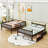 Two Drawers Rubber Wood Bunk Bed-1268994107-1268994101