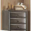 Commode style transitionnel 1pc Poignées ovales à 5 tiroirs-964509373