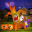 Décoration extérieure d'Halloween