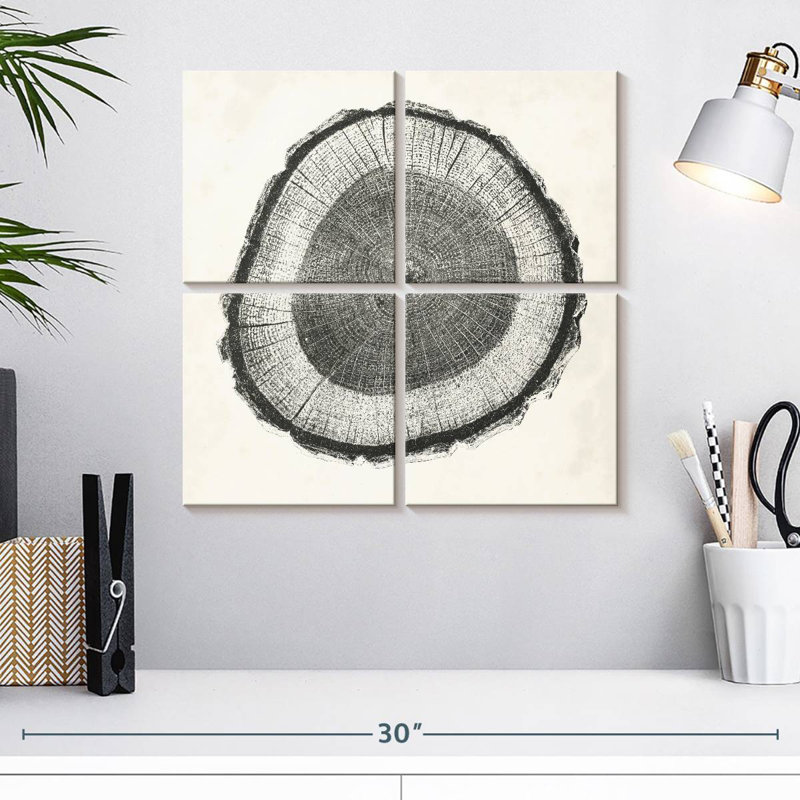 Tree Ring II, 18" H x 18" W