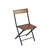Latoria 2 - Person Metal Patio Dining Set with Square Table-1780459107
