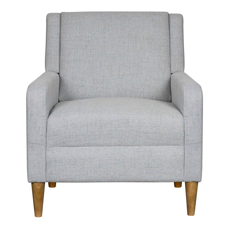 Fauteuil d'appoint rembourré, Light Grey
