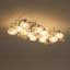 Plafonnier semi-encastré 12 lumières-1091523572
