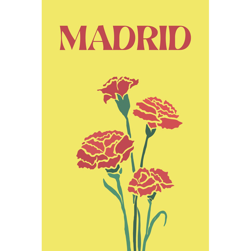 Madrid Print, 50" H x 33" W, Unframed